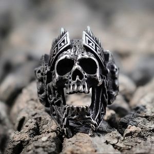 Men's God Of War Skull Ring
